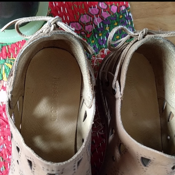 Musse and Cloud - Anise Brown Leather Booties 10M - Picture 6 of 6